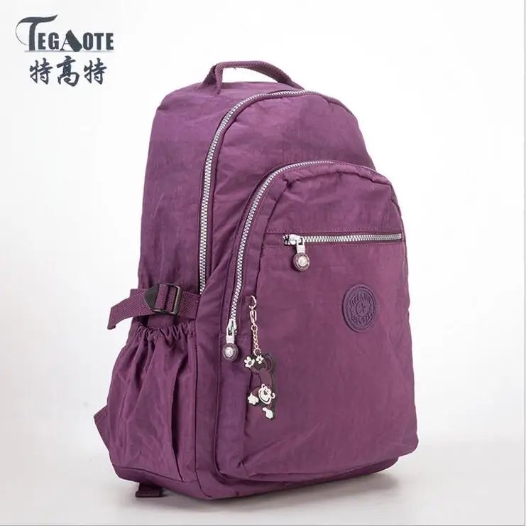 5 TEGAOTE, женский рюкзак для девочек-подростков, нейлоновые рюкзаки, Mochila Feminina, женский рюкзак для путешествий, школьный рюкзак, сумка для путешествий - Цвет: 5