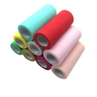 Рулон тюля, 15 см, 22 м, катушка ткани, пачка для детской вечеринки, аксессуары для украшения свадьбы Вечерние вечеринки, сувениры, товары для мероприятий