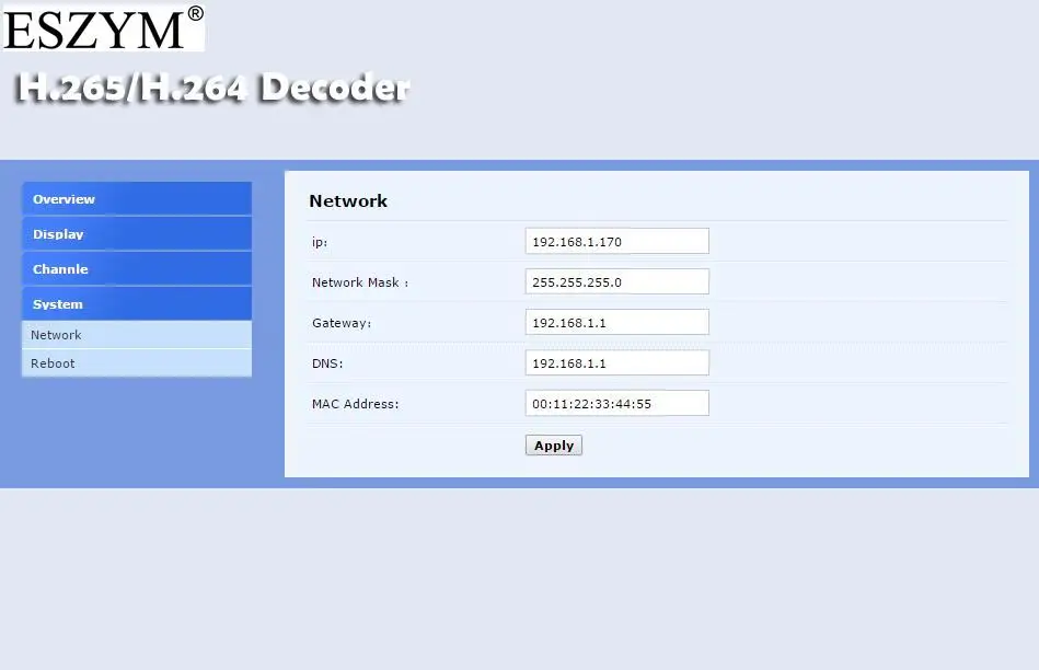 Декодер esтруда H.265/H.264 4K 1080P с CVBS и HDMI совместимый выход для замены верхней коробки