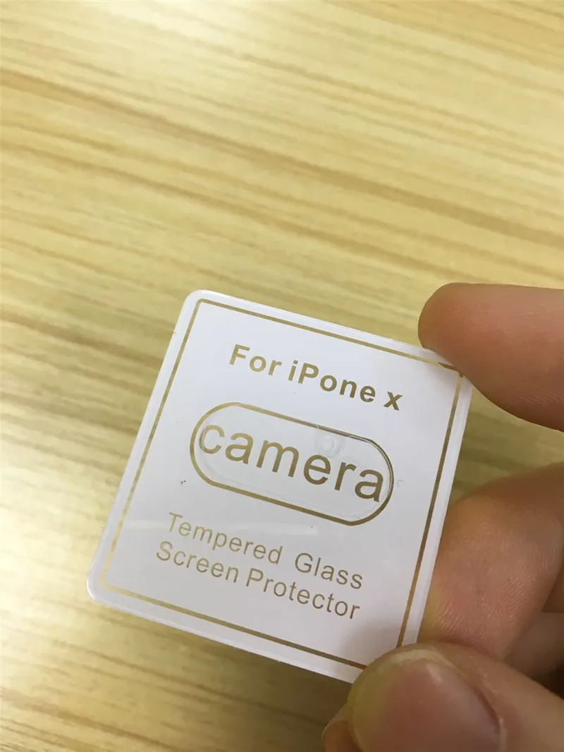 200pcs For iPhone X Benks Transparent Camera Lens Back Screen Protector Tempered Glass Film Phone Toughened | Мобильные телефоны и