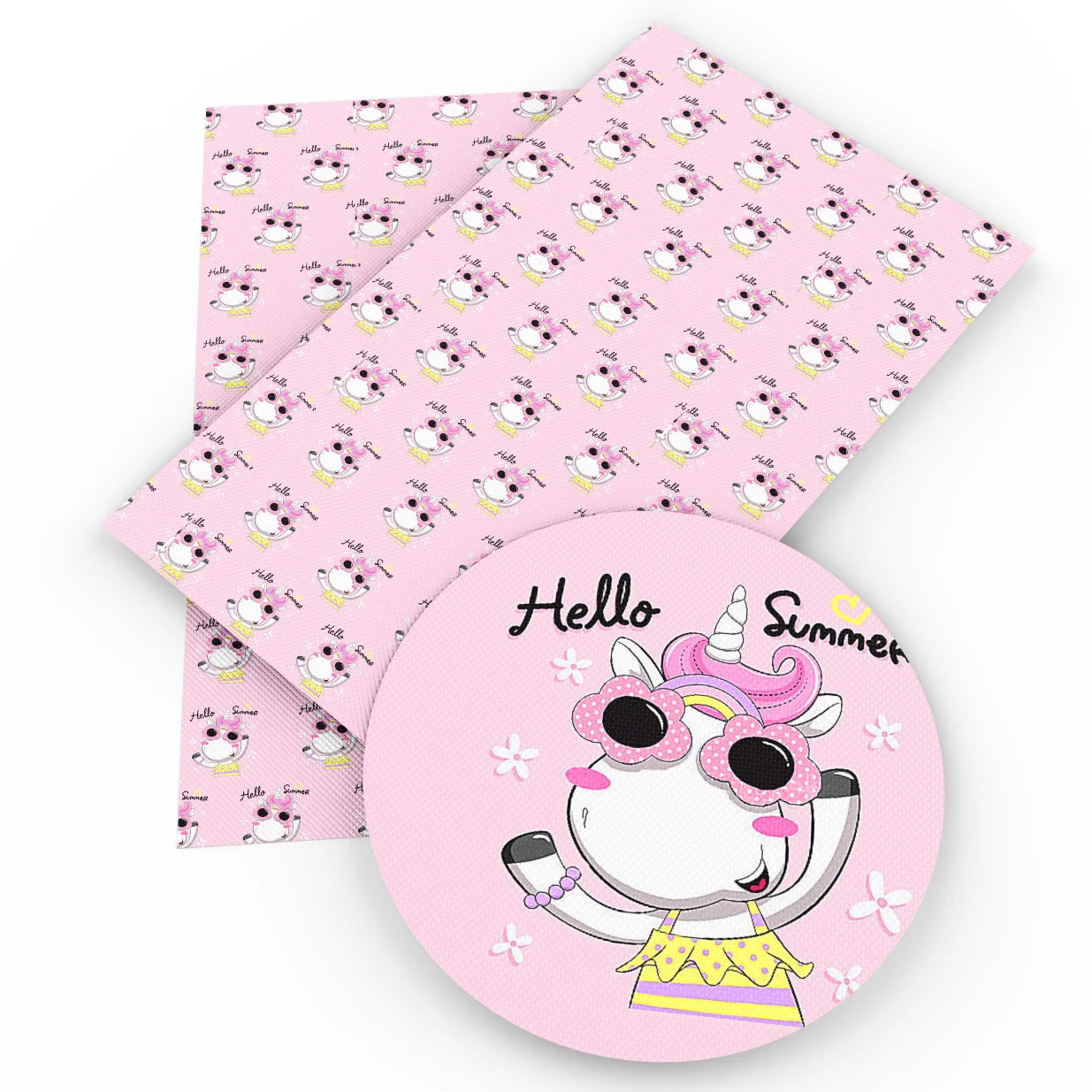 1064054004 David accessories 30*140 см животное лошадь с принтом из искусственной кожи в стиле пэчворк для волос с бантом, Сумки материалы ручной работы DIY, 1Yc4298 - Цвет: 1064054004
