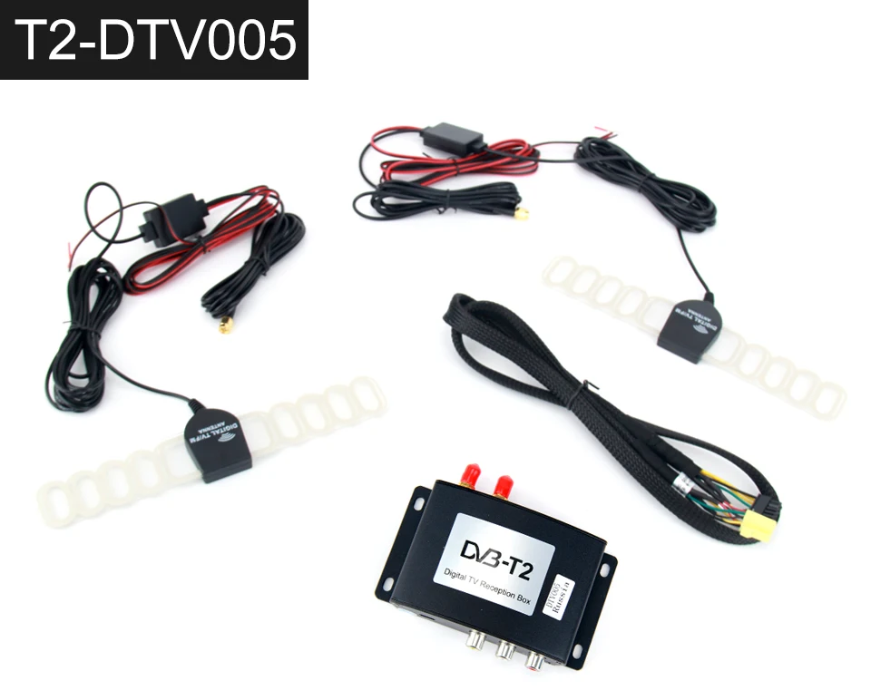 Hotaudio высокоскоростной HD Автомобильный ТВ-тюнер мобильный DVB-T T2 MPEG-4 цифровой ТВ-приемник