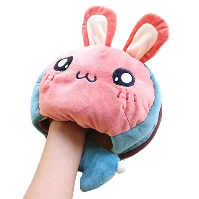 rabbit USB грелка для рук-USB power коврик для мыши с подогревом-супер большой коврик для мыши Fever с браслетом-зимняя Милая теплая грелка - Цвет: rabbit