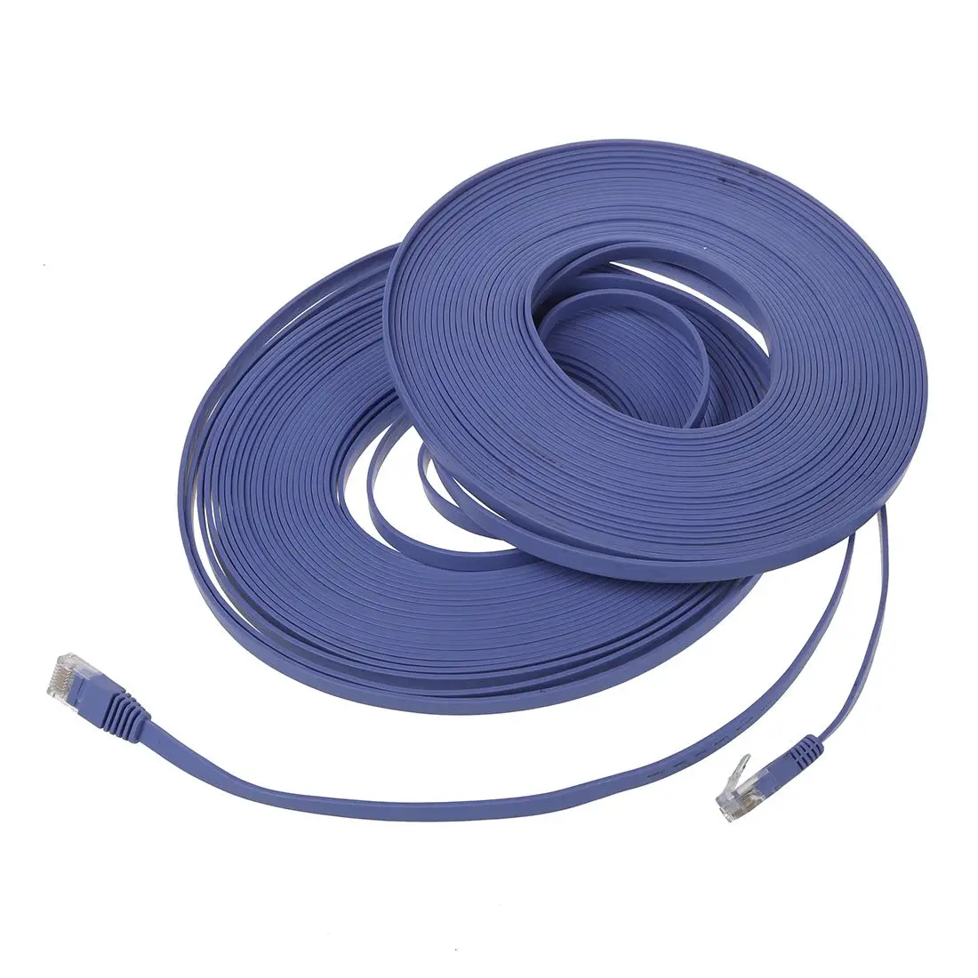 65.6FT 20 м CAT6 CAT 6 плоский UTP сетевой кабель Ethernet RJ45 патч корд LAN синий| |