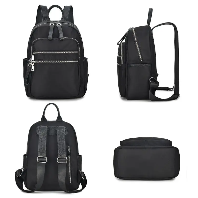 

Fashion Women Waterproof Small Backpack Travel Nylon Shoulder Bag Bookbag Rucksack