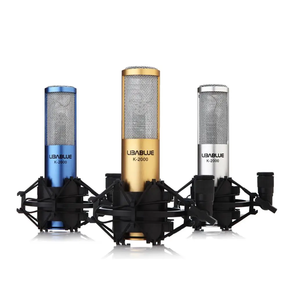 Брюс Блюз K2000 большой диафрагмой конденсаторный микрофон K 2000 bottle Rocket|large