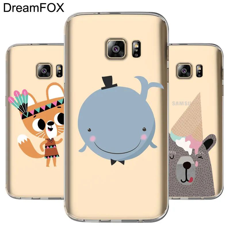 DREAMFOX L026 модная серия Мягкий ТПУ силиконовый чехол для samsung Galaxy Note S 7 8 9 10 10e 11 11e Lite