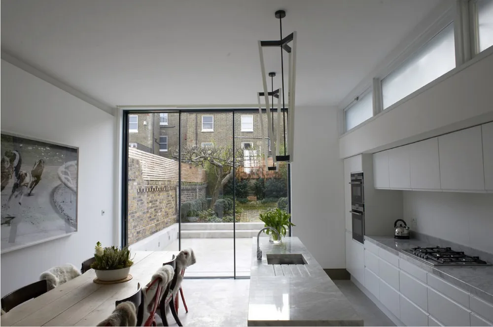 2017 Новый дизайн современные кухонные шкафы белый цвет Современная Глянцевая