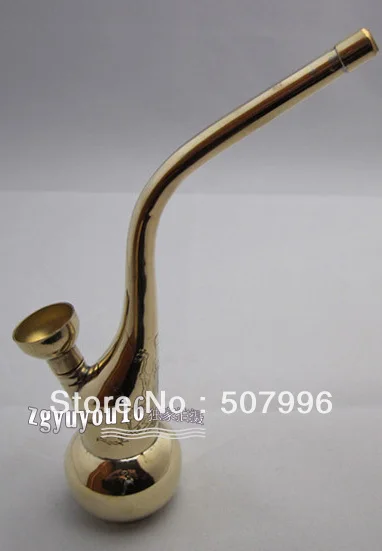 Мини! Медная двухместная кальянная Магнитная Циркулирующая трубка для курения