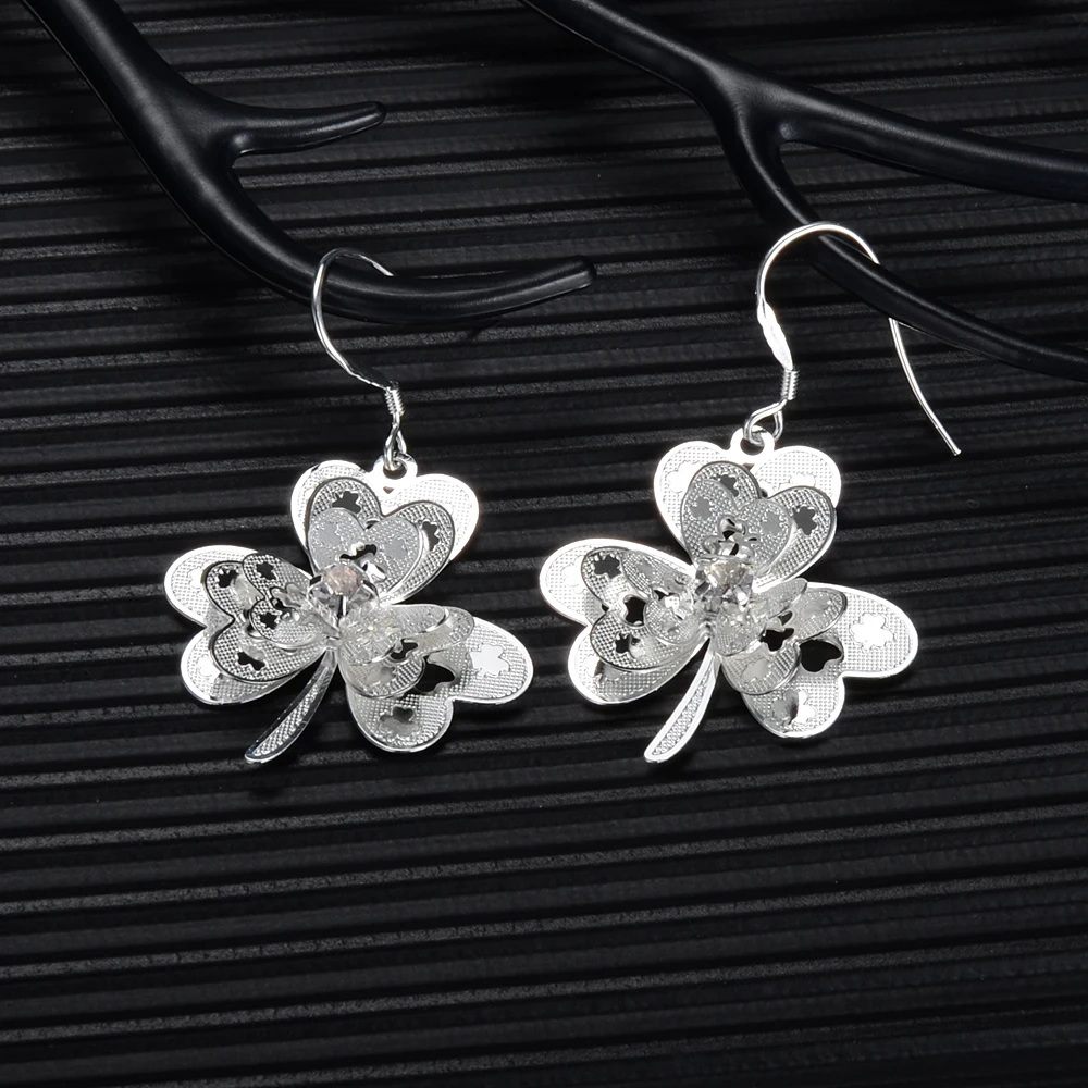 Модный Рождественский подарок серебряное покрытие ювелирные изделия оптовая