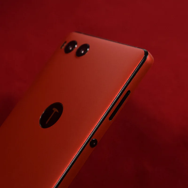 Изменение Цвет & льда пленка декоративные задняя крышка для телефон smartisan Nut R1