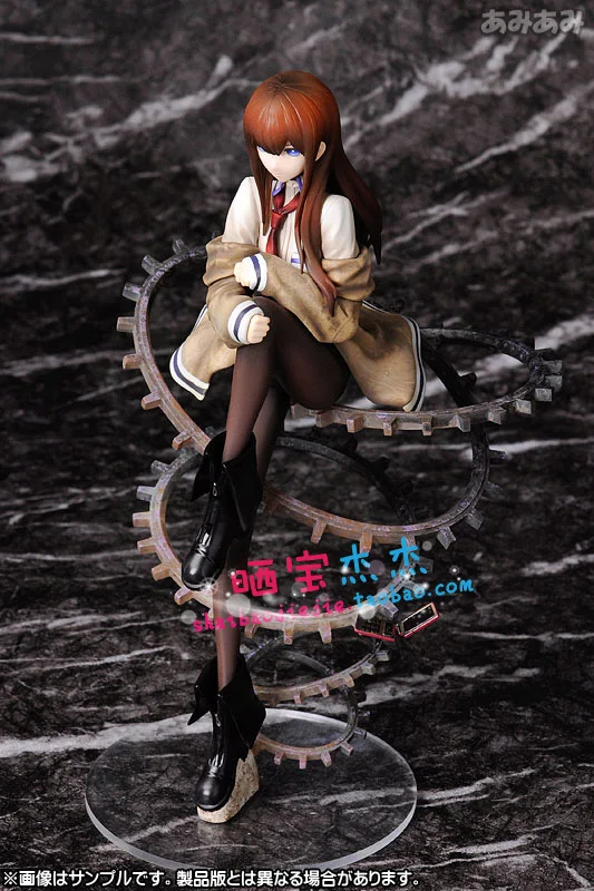 Крутая " Steins Gate Makise Kurisu 1/8 Масштаб ПВХ фигурка Коллекция Модель игрушки рождественские подарки SG014