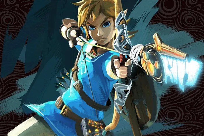 Картина с бриллиантами мультяшная легенда о Зельде дыхание диких стен