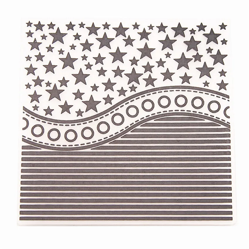 Пасхальные пластиковые Звездные линии буквы полосатые шаблоны для рукоделия