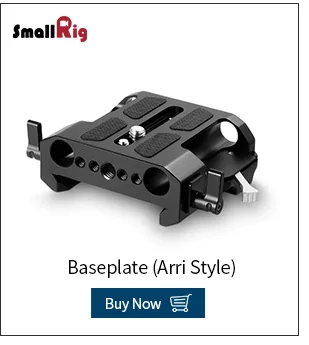 Набор ручек SmallRig Arri Rosette с 15 мм зажимом для удочки для сыра и короткой руки для крепления на плече DSLR стабилизирующая система-2002
