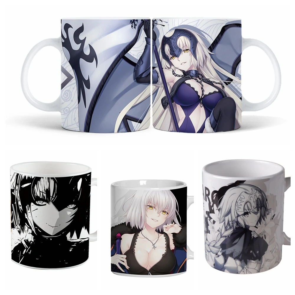 Кружка для косплея с героями аниме JK Fate Grand Мстители Жанна д/дуги керамическая