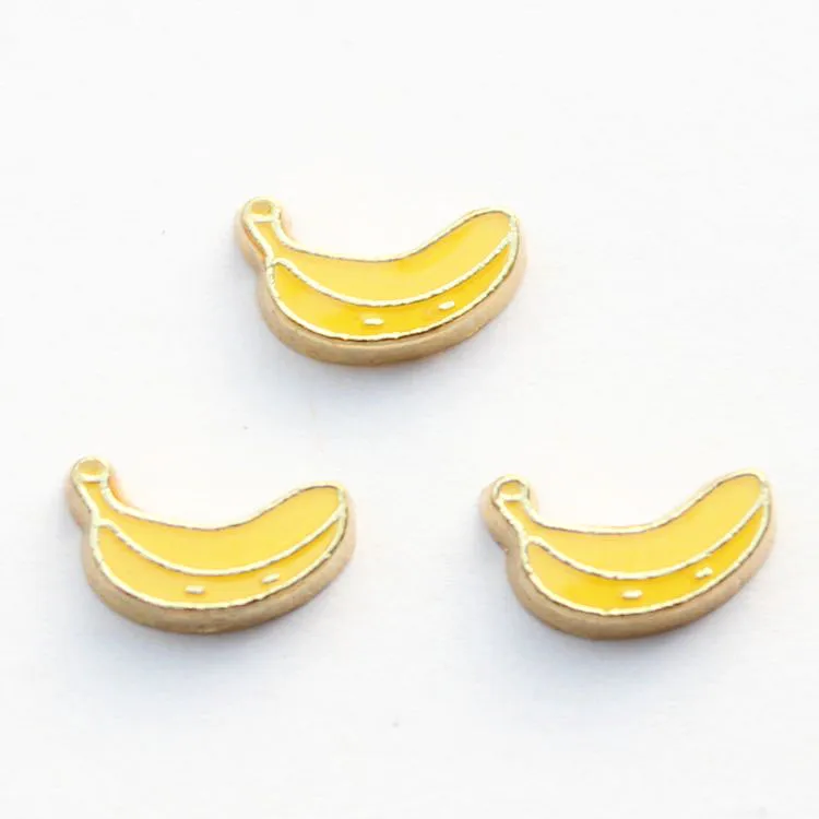 Новое поступление 20 шт./лот банановые Плавающие Подвески с памятью | Украшения и
