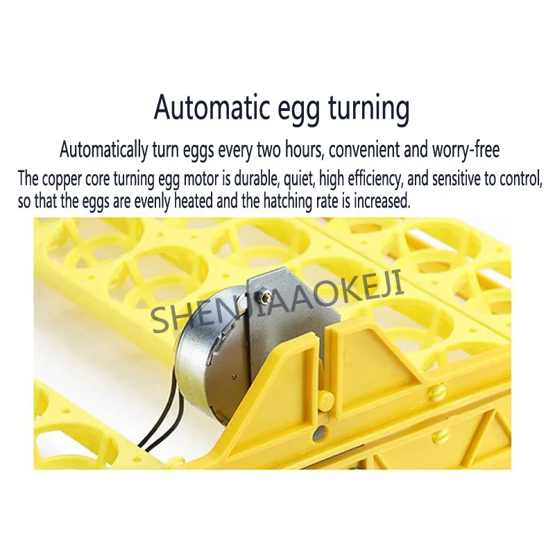 56 eggs home incubator Automatic Egg hatching machine One-button LED egg tester with temperature control 80W | Инструменты