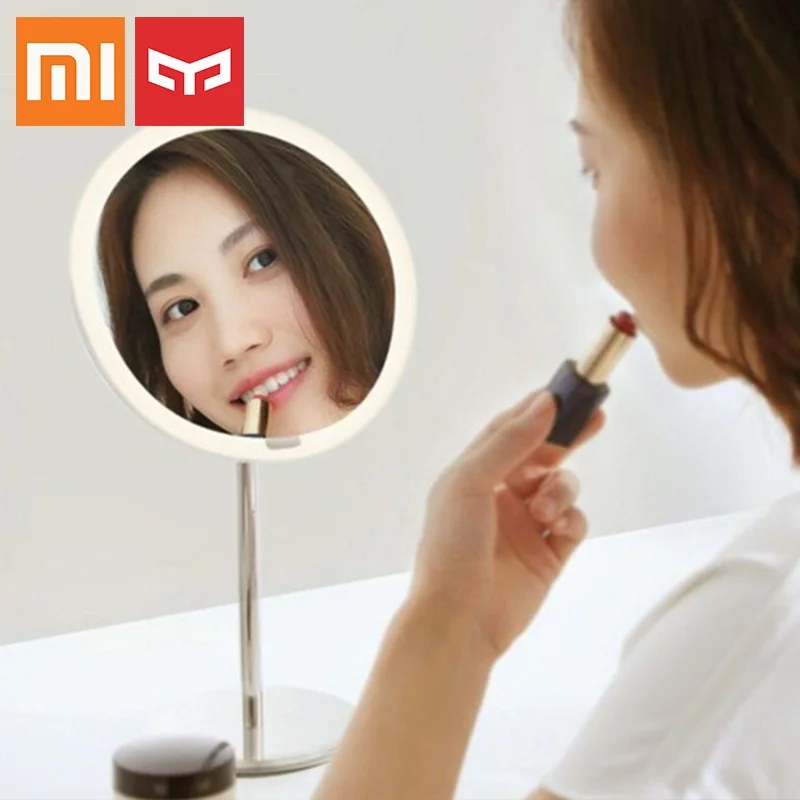 Xiaomi Yeelight YLGJ01YL портативный светодиодный макияж зеркало свет для украшения стола светодиодный подсветкой макияж зеркало подарок для жены - Цвет: Белый
