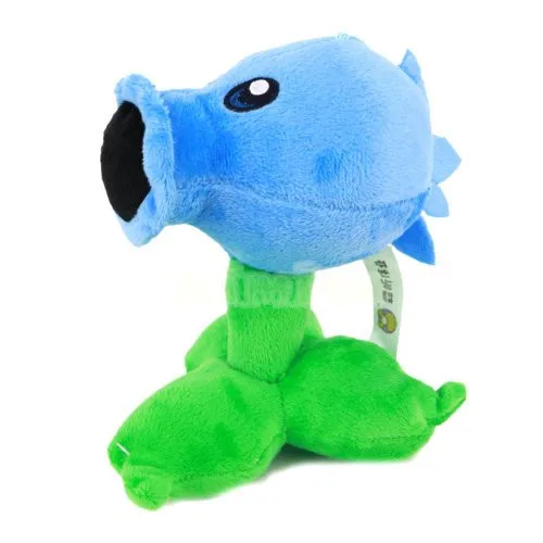 Plants Vs Zombies Plush Toy - Ice Peashooter 17cm/6.7&quot Tall (Small Size) | Игрушки и хобби