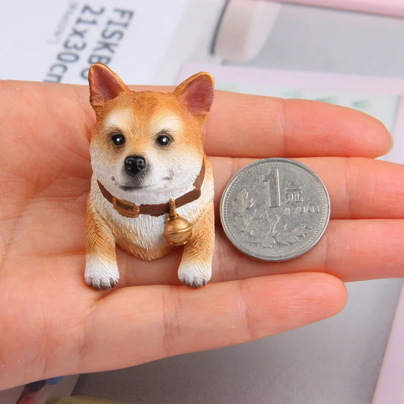 Колокольчик собака магниты на холодильник голова собаки Мультяшные животные