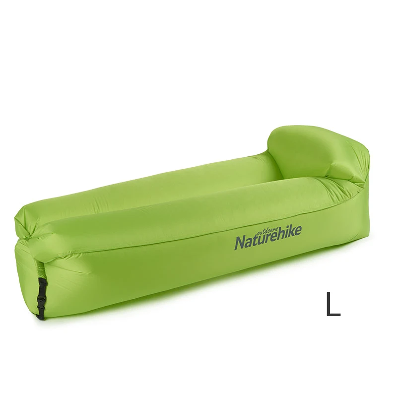 Naturehike открытый портативный водонепроницаемый надувной воздушный диван Кемпинг пляж диван складной шезлонг NH18S030-S - Цвет: Green 180-70-52cm