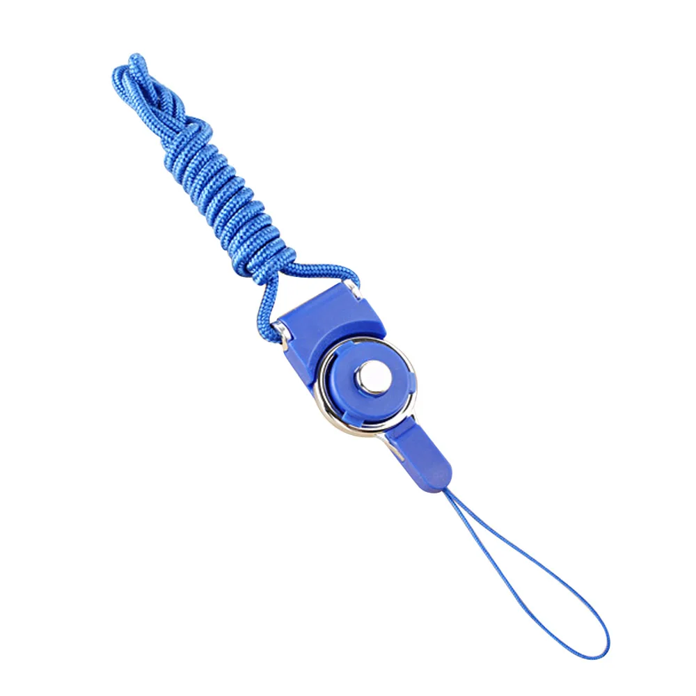 Blue TOENMAN Nekband для телефонного ключа, ремешок для телефона, цепь, шнур вокруг шеи, многофункциональный ремешок для шеи, ремешок для ключей, телефон - Цвет: Blue