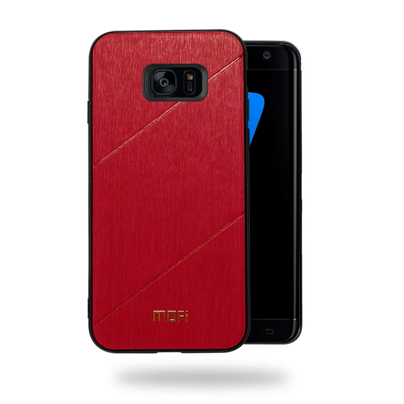 MOFi чехол для samsung Galaxy S7 Edge, противоударный чехол для задней панели, Роскошный чехол fundas, чехол для телефона samsung s7 s7edge, чехол - Цвет: red