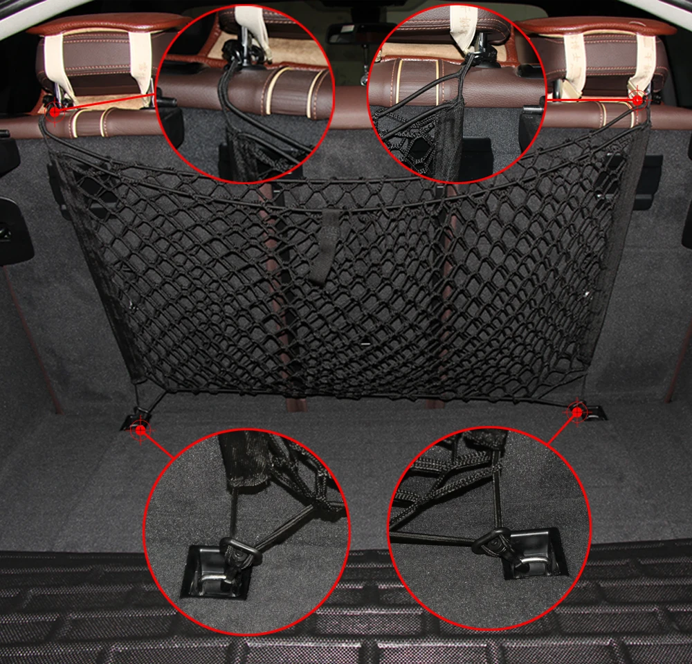 Новое поступление! Стиль конверта багажник карго сетка подходит для Peugeot 206 207 208