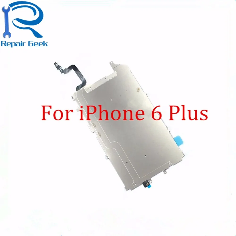 20 шт./лот Новая задняя металлическая пластина ЖК дисплея с кнопкой Home удлинитель