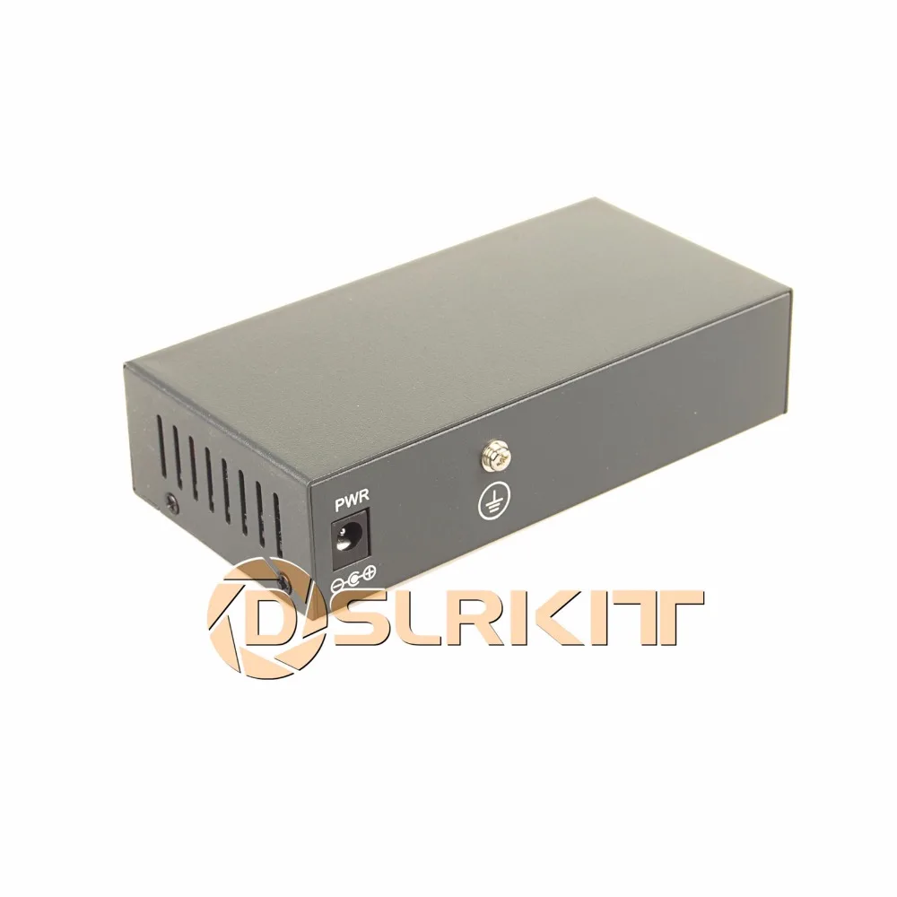 DSLRKIT 250 м 5 портов 4 PoE переключатель инжектор питания через Ethernet без адаптера
