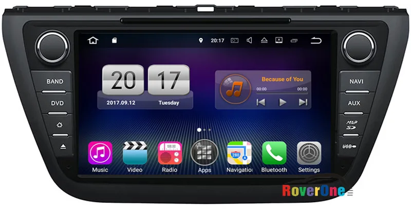 For Suzuki Cross SX4 S-Cross Android 7.1 Autoradio Car DVD Radio Stereo GPS Navigation Sat Navi Bluetooth Media Player S190 | Автомобили и