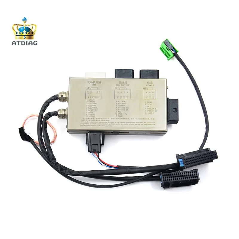 Для BM-W FEM/BDC Auto Key Программист для BM-W F20 F30 F35 X5 X6 I3 Тесты платформы без разъем коробки передач