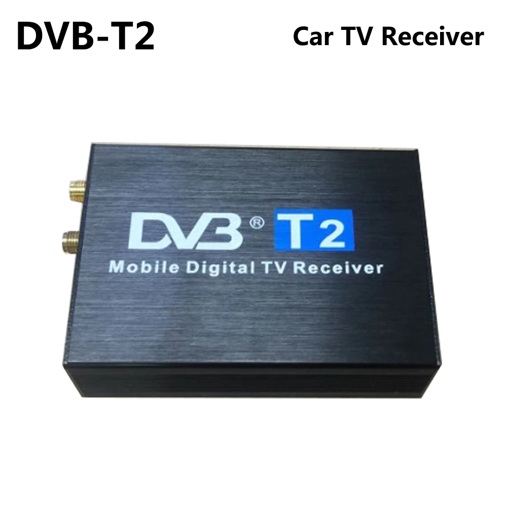 Высокая скорость 110 км/ч DVB-T2 DVB-T автомобильный ТВ-приемник двойная антенна DVB T2 T