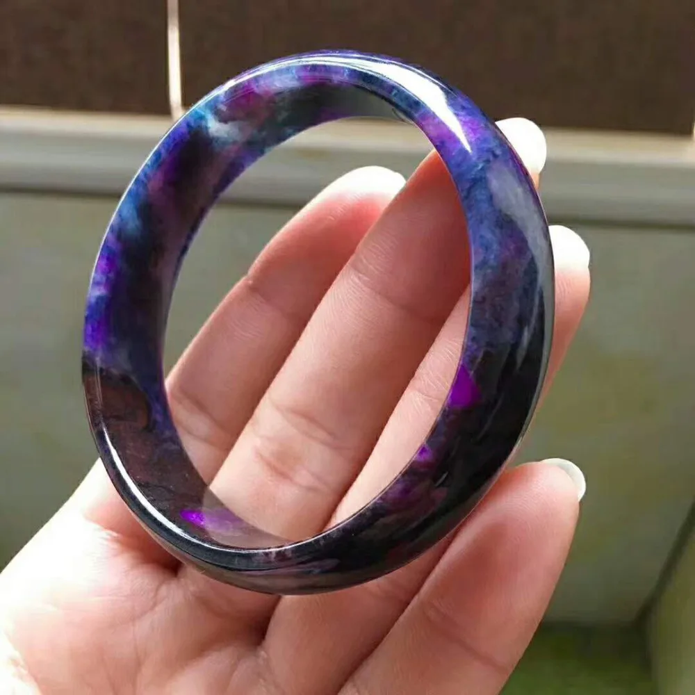 Из натуральной Межзвездный синий Sugilite Самоцветы Камень Для женщин подарок