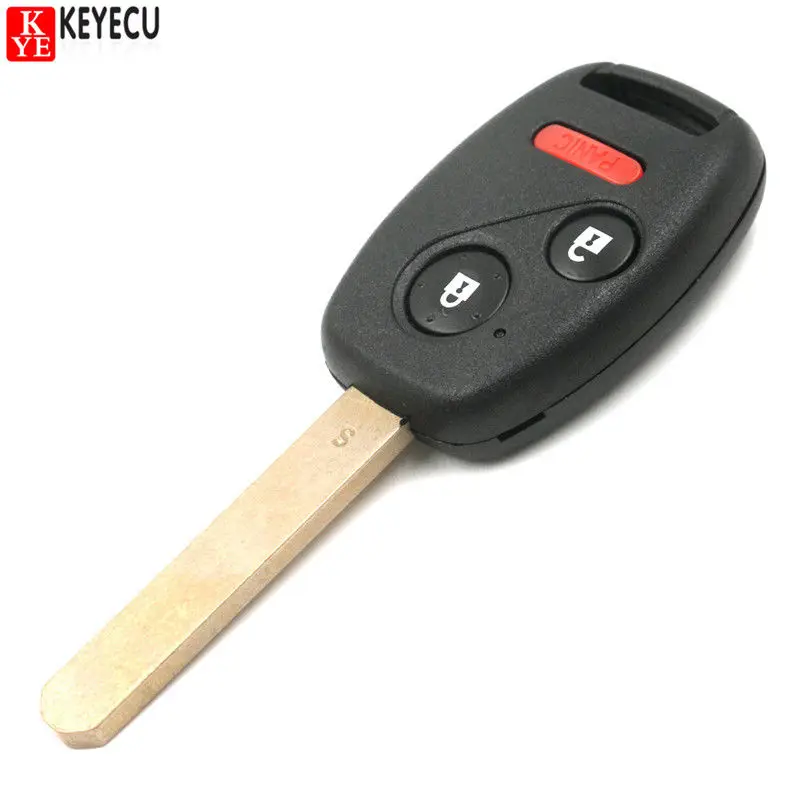 KEYECU дистанционный Автомобильный ключ без ключа вход Fob 313 8 MHz 8E чип для 2007 Honda Fit Sport
