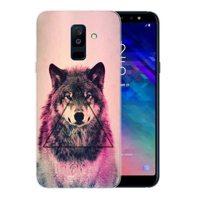 Мягкий ТПУ чехол для Samsung Galaxy A6 A8 Plus A5 A7 A9 Star 2018 A3 2017 A6S A8S |