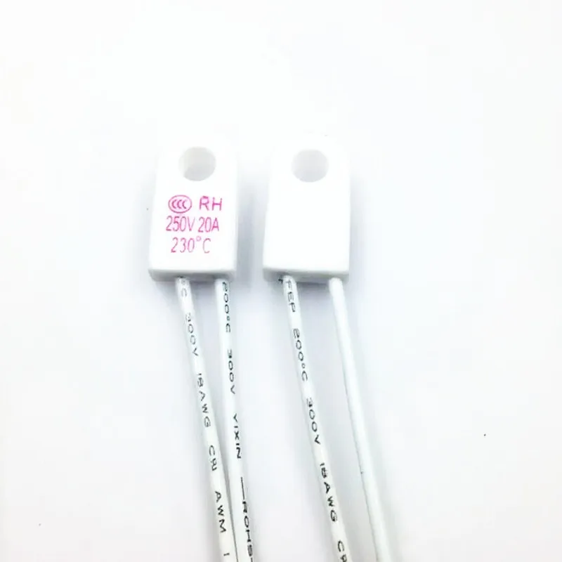 20 шт. регулятор температуры 230 градусов Цельсия А 250 В|temperature fuse|fuse thermalthermal fuse link |
