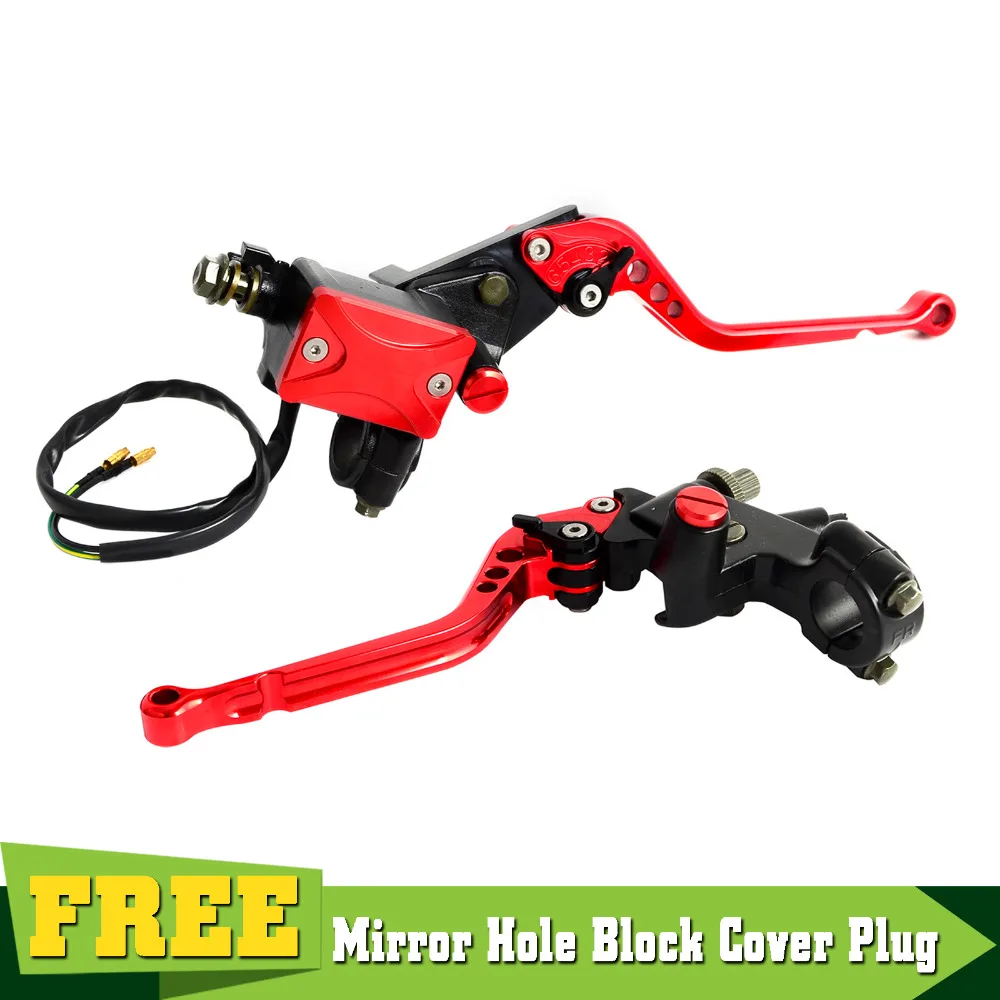 Универсальный 7/8 &quotрычаг главный цилиндр тормозной муфты набор резервуар для Honda