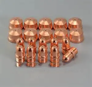 Расходные материалы для плазменной резки Trafimet A101/A141/P101/P141 10 шт. и сопло PD0101|plasma