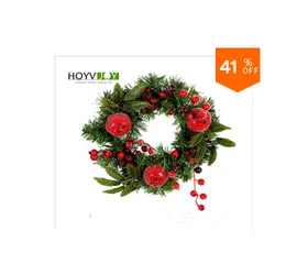 HOYVJOY градиентный шар гирлянда Рождественские венки для украшения праздника вручение Стены Двери