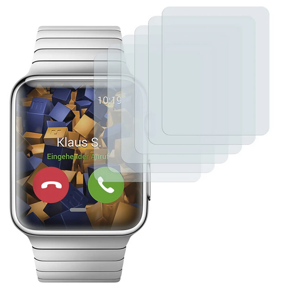 Защитная пленка для экрана Gosear 5 шт. Apple Watch iWatch Series 1 I 38 мм 42 аксессуары|protector apple watch