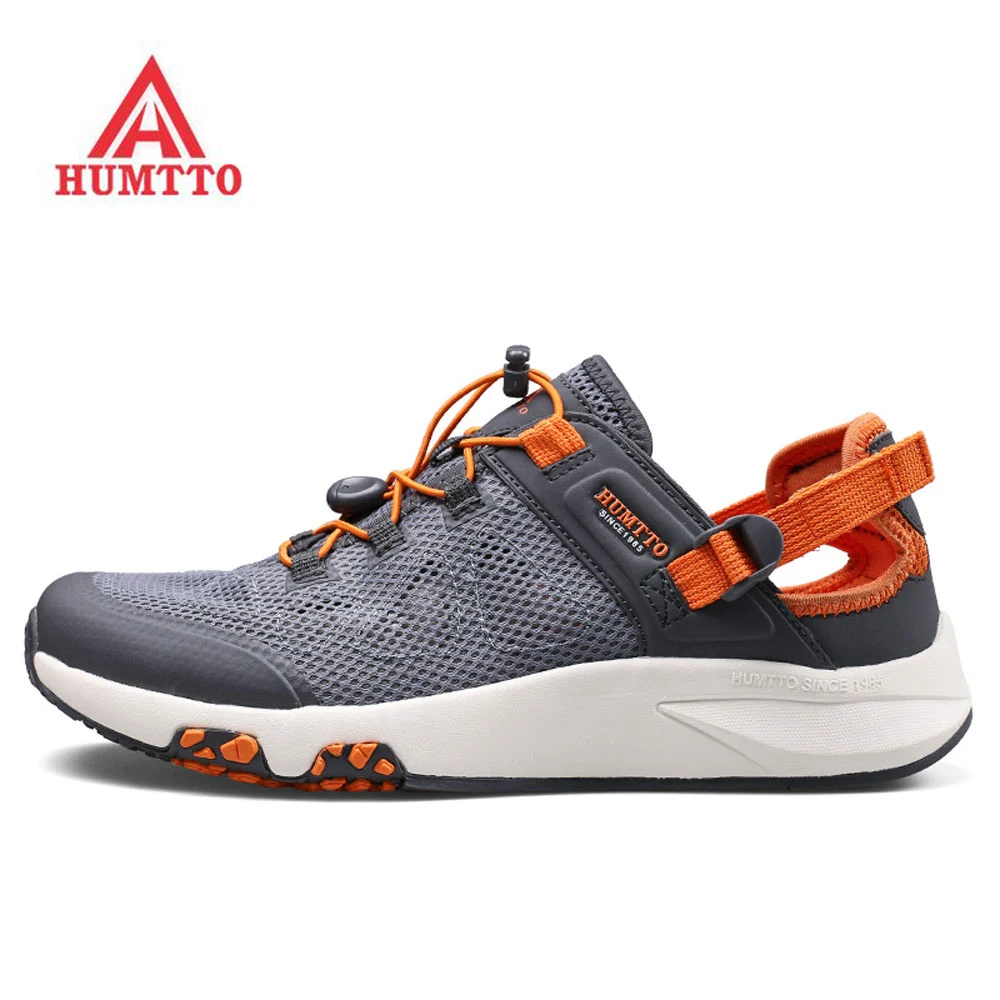 

HUMTTO Men's Summer Water Aqua Barefoot Shoes Sneakers For Men Fishing Hiking Trekking Sandals Beach Shoes Sneakers Man