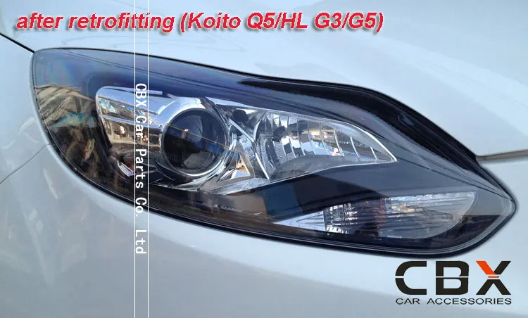 Эксклюзивный комплект передних фар для автомобиля Ford Focus улучшенный без