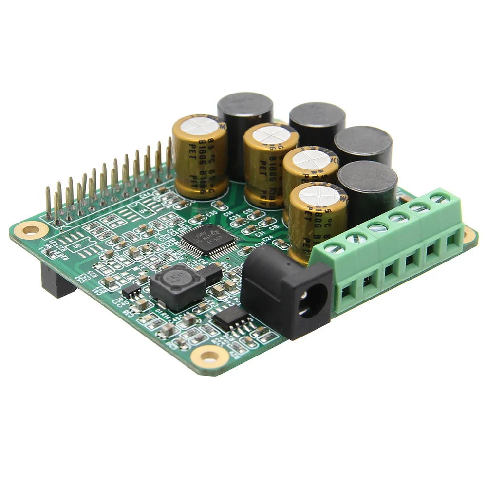 Плата расширения усилителя Raspberry Pi HIFI аудио модуль для 4 Model B / 3B 2B +|raspberry pi hifi|raspberry