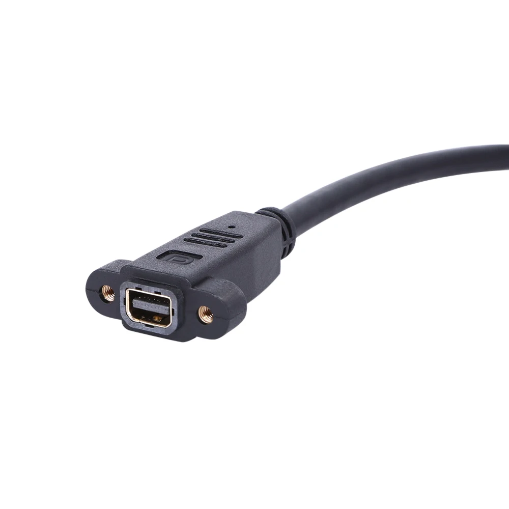 30 см/1 фут Угловой Мини DP штекер для мини женский Дисплей порт конвертер