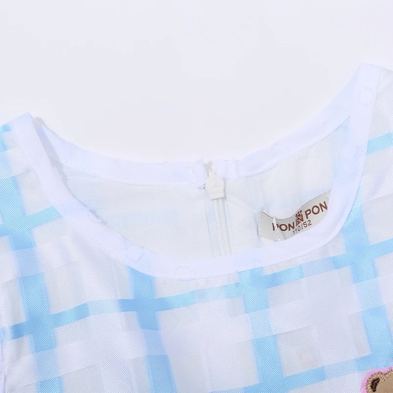 Китай Марка 2016 лук плед о-образным вырезом бальное платье туту туле летом мило