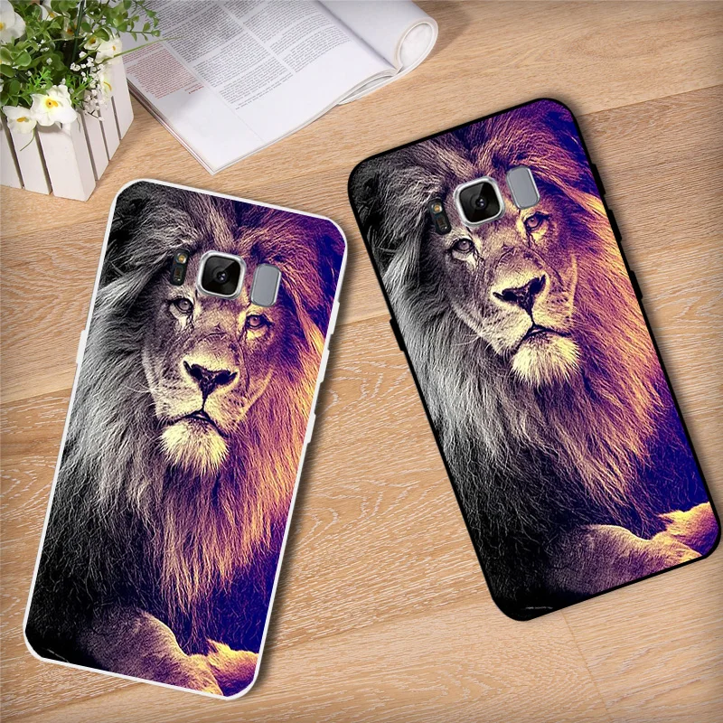 Fundas для samsung Galaxy S8 g950 чехол G950F силиконовый собака кошка Coque 5 8 дюймов G9500 SM-G9500