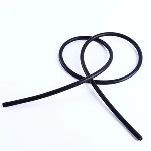 Силиконовый шланг, трубка, устойчивая к температуре, для пищевых продуктов, OD 2 мм 3 мм 3,5 мм 4 мм 4,5 мм 5 мм 6 мм x 1 мм 2 мм 2,3 мм 2,5 мм 3 мм 4 мм 10 м, черный