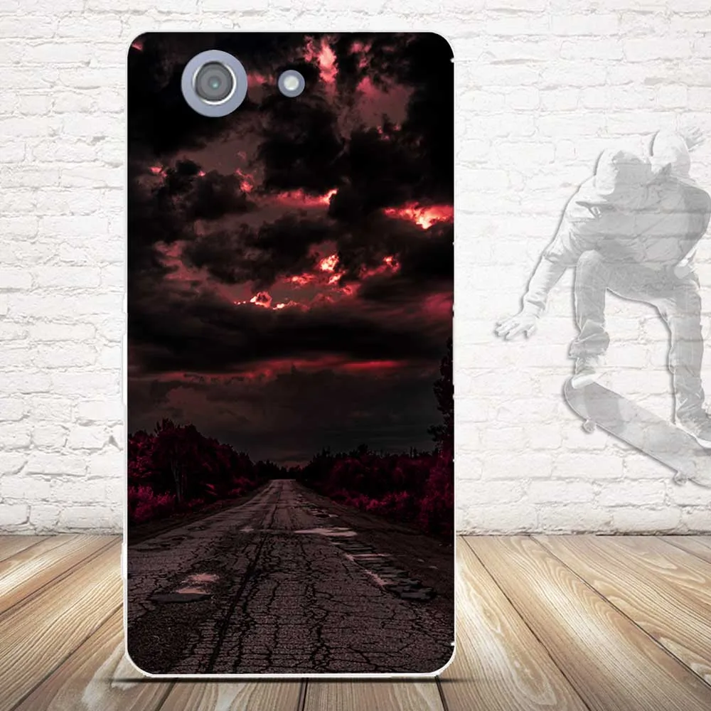 Роскошный 3D рельефный чехол для Sony Xperia Z3 Compact/Z3 mini телефона из мягкого ТПУ задняя